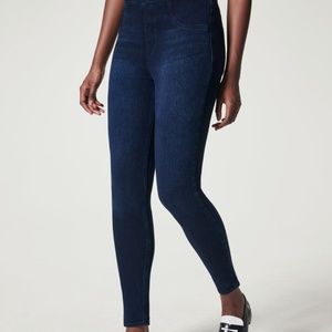 Spanx Jean-ish Leggings Size Small